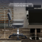 Swivel Salon Chair - Black HOMCOM