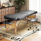 Portable Folding Massage Table - Grey HOMCOM