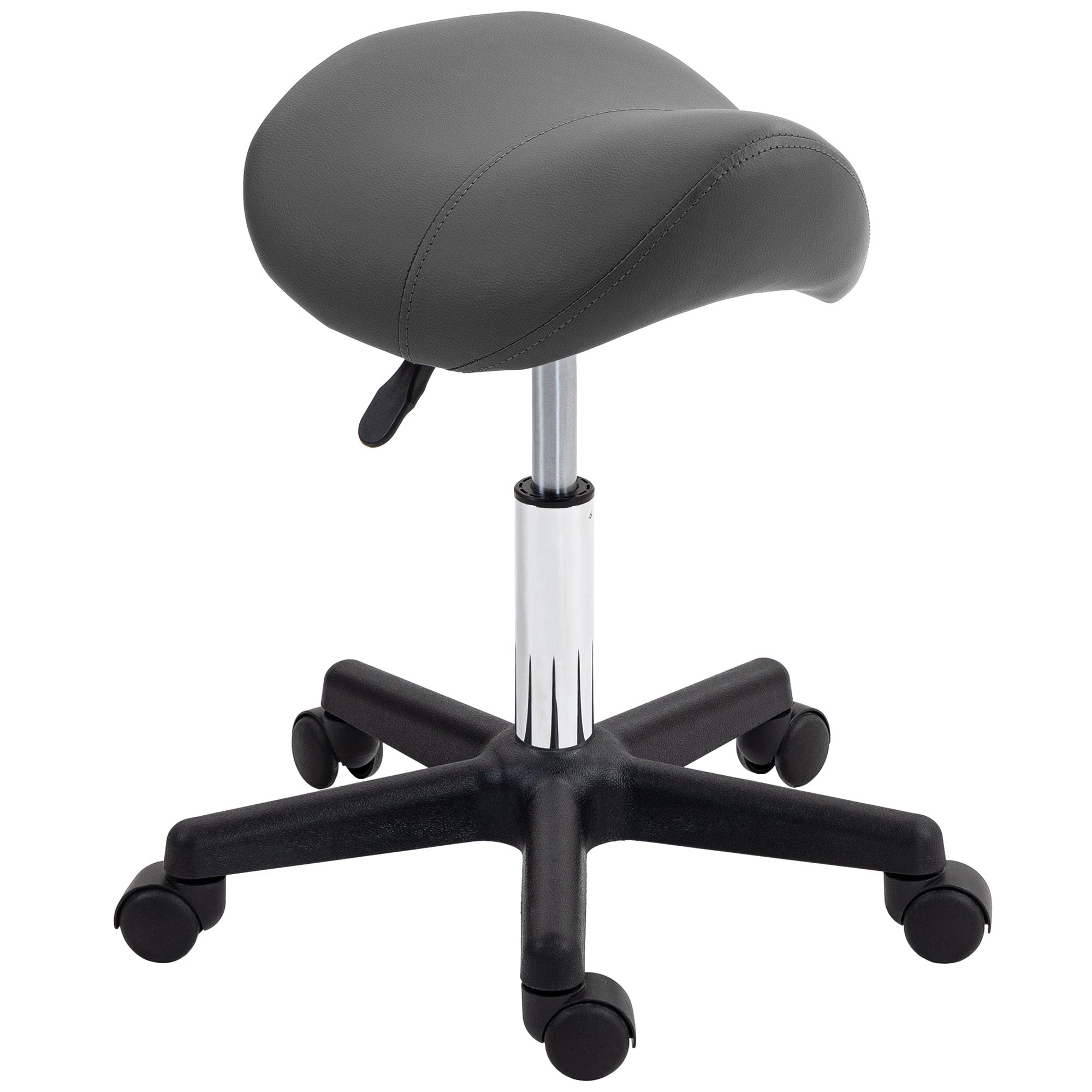 Saddle Stool - Grey HOMCOM