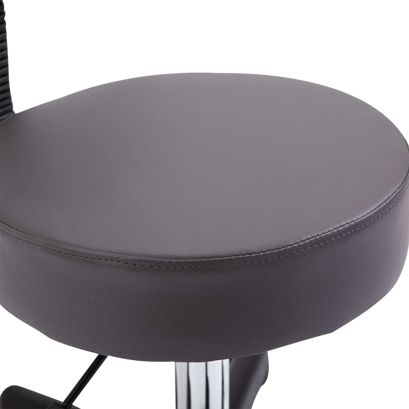 Beautician's Swivel Salon Chair - Grey HOMCOM