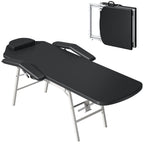 Portable Massage Table or Beauty Chair - Black HOMCOM