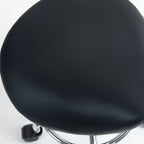Salon Saddle Stool - Black HOMCOM