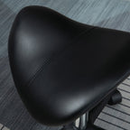 Saddle Stool - Black HOMCOM