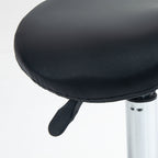 Salon Saddle Stool - Black HOMCOM