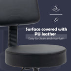 Swivel Salon Chair - Black HOMCOM