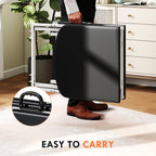 Portable Massage Table or Beauty Chair - Black HOMCOM