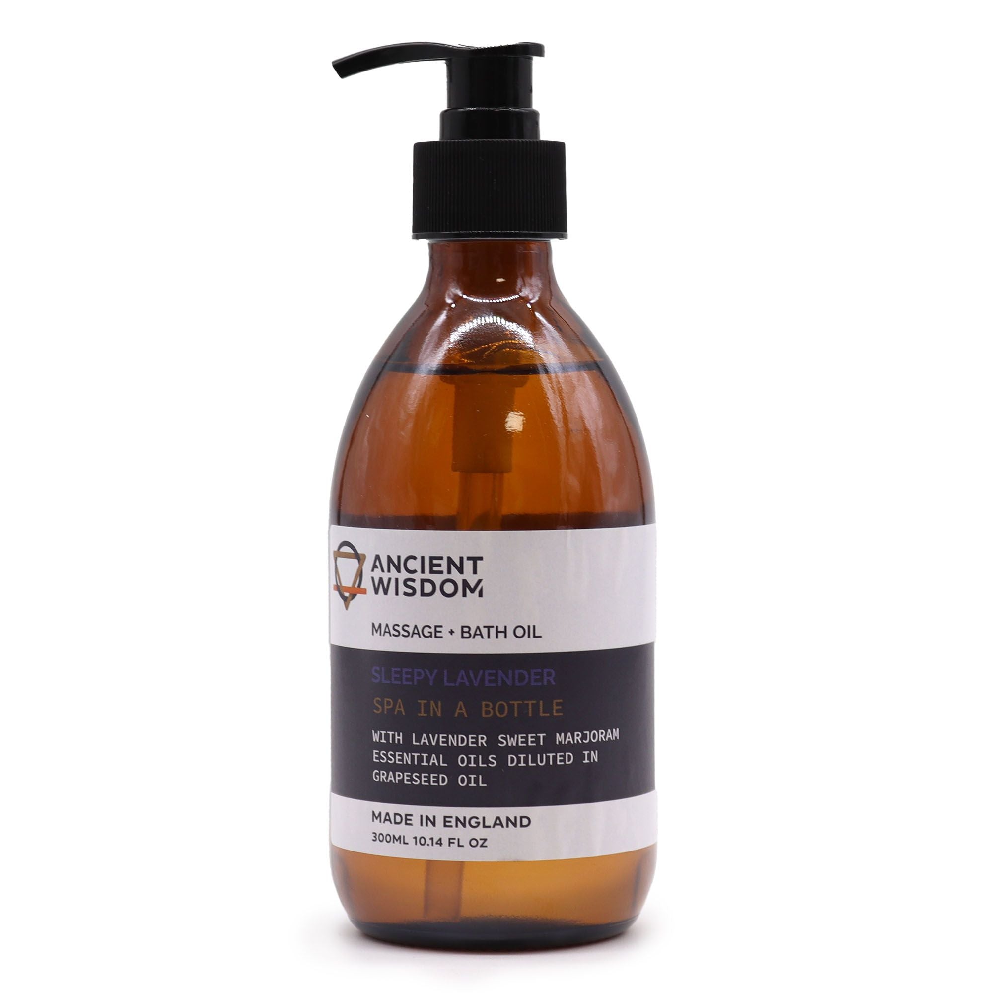 Sleepy Lavender Aromatherapy Massage and Bath Oil - 300ml AW-Dropship