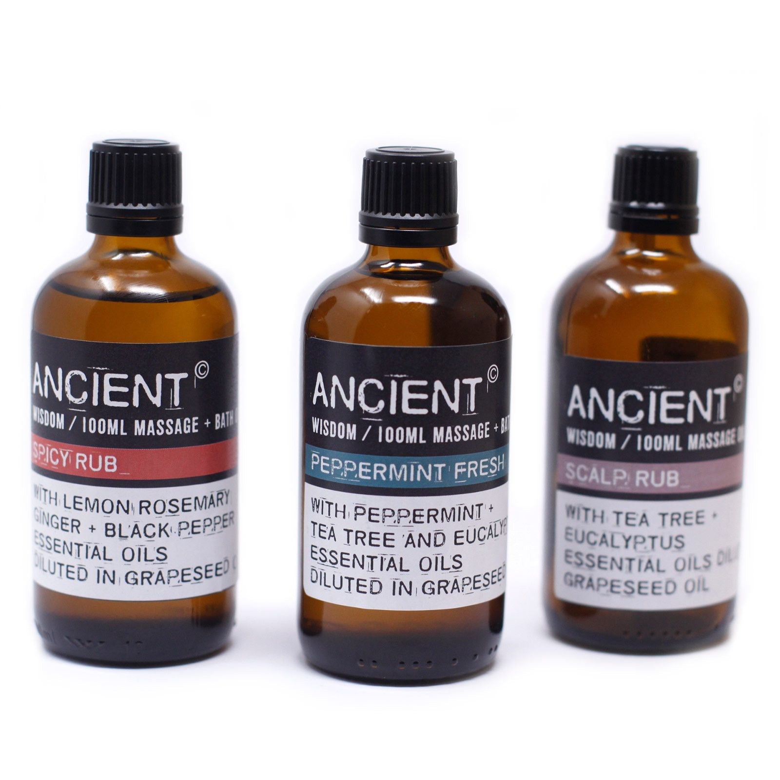 Spicy Rub Massage Oil - 100ml AW-Dropship