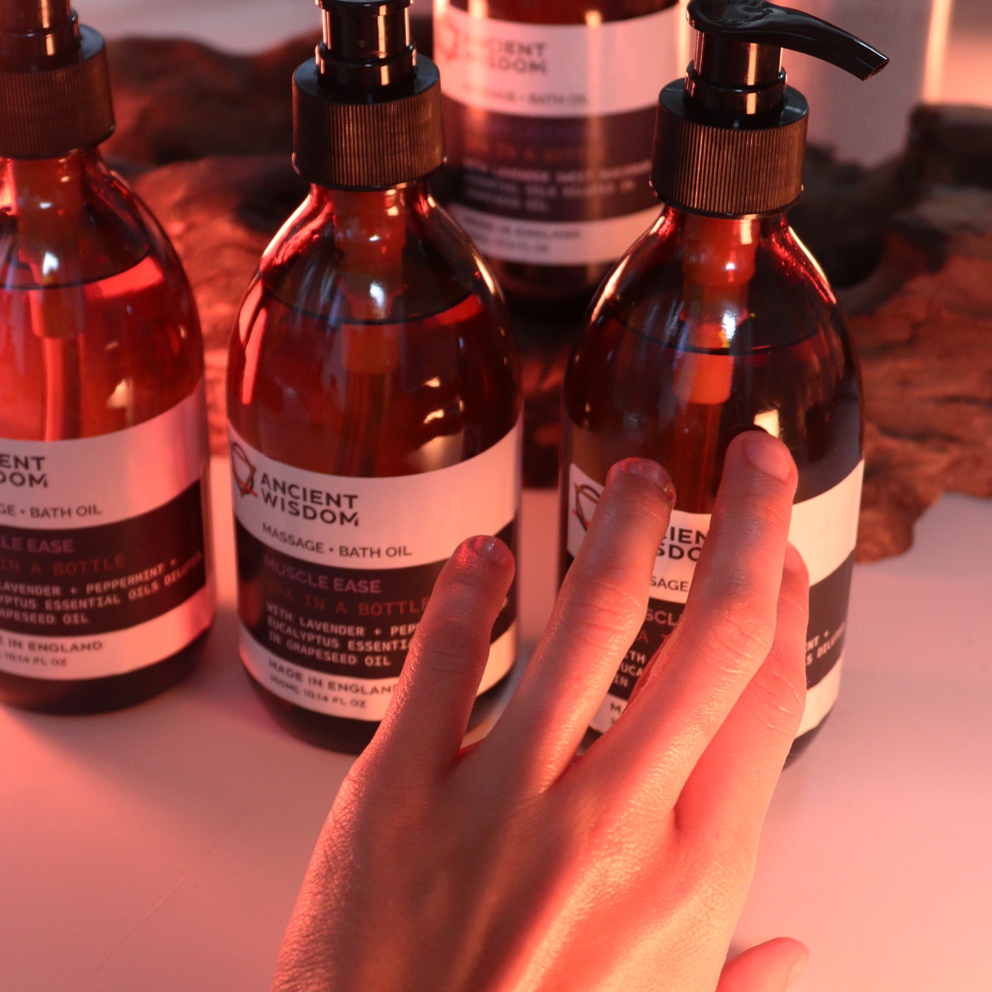 Toning & Firming Aromatherapy Massage and Bath Oil - 300ml AW-Dropship
