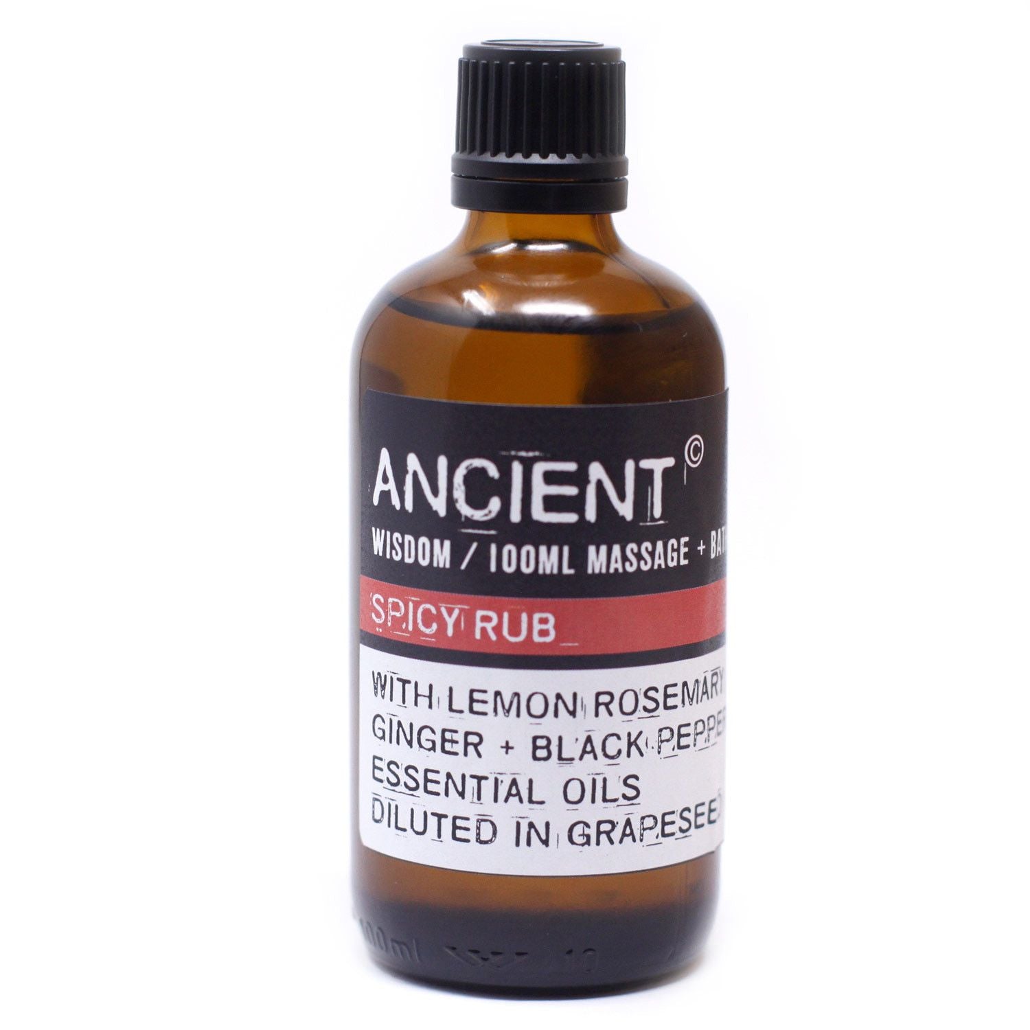 Spicy Rub Massage Oil - 100ml AW-Dropship