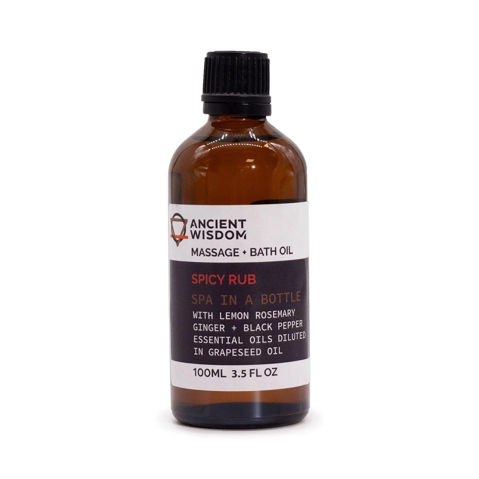 Spicy Rub Massage Oil - 100ml AW-Dropship
