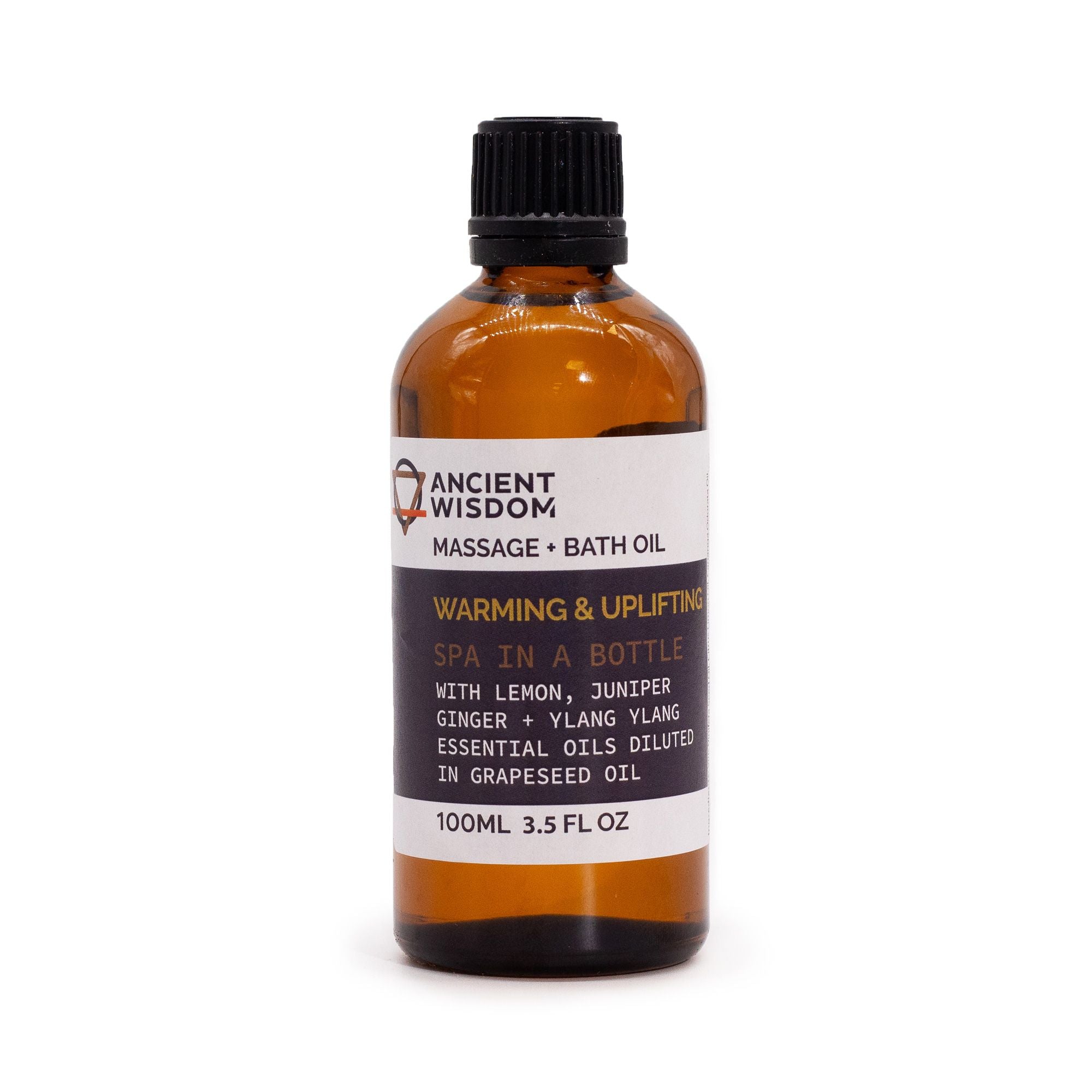 Warm & Uplifting Massage Oil - 100ml AW-Dropship