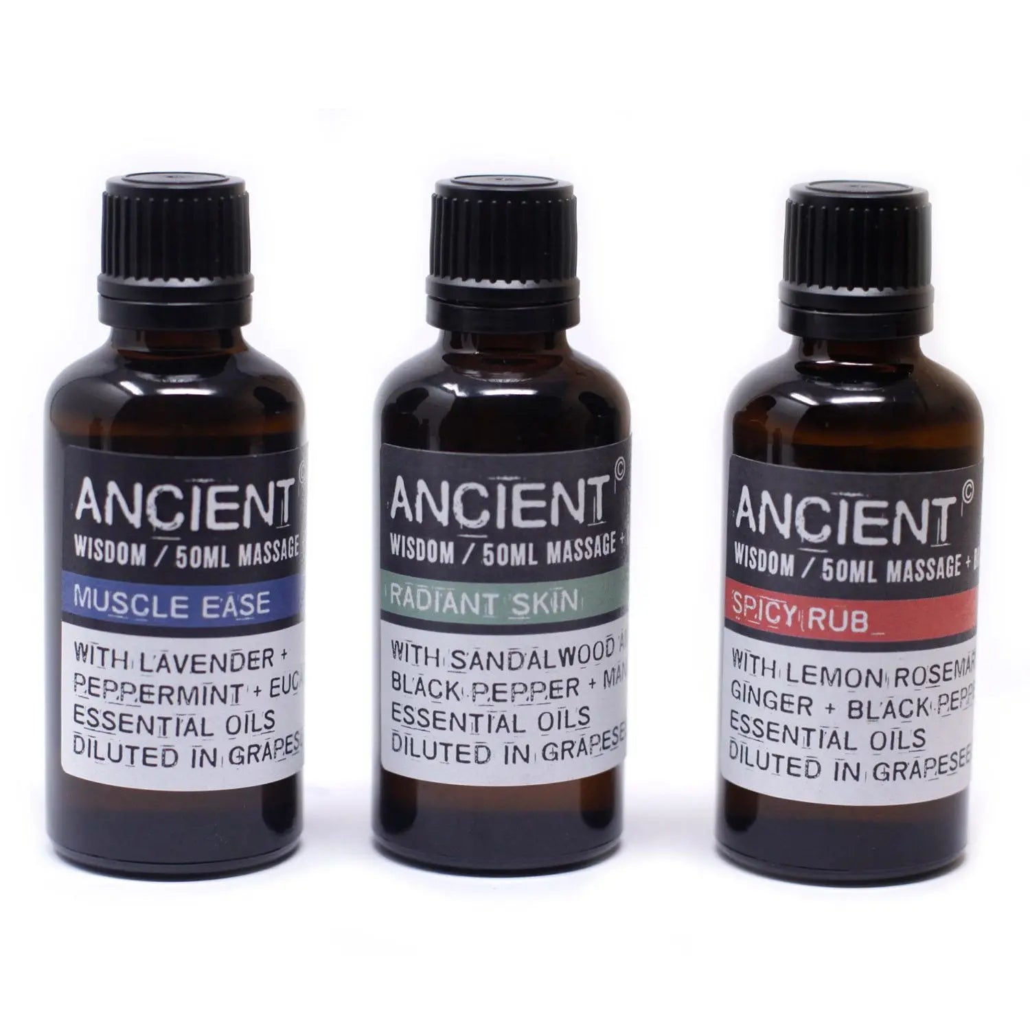 Warm & Uplifting Massage Oil - 50ml AW-Dropship