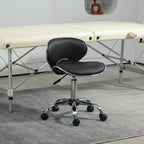 Rolling Swivel Beauty Salon Chair - Black HOMCOM