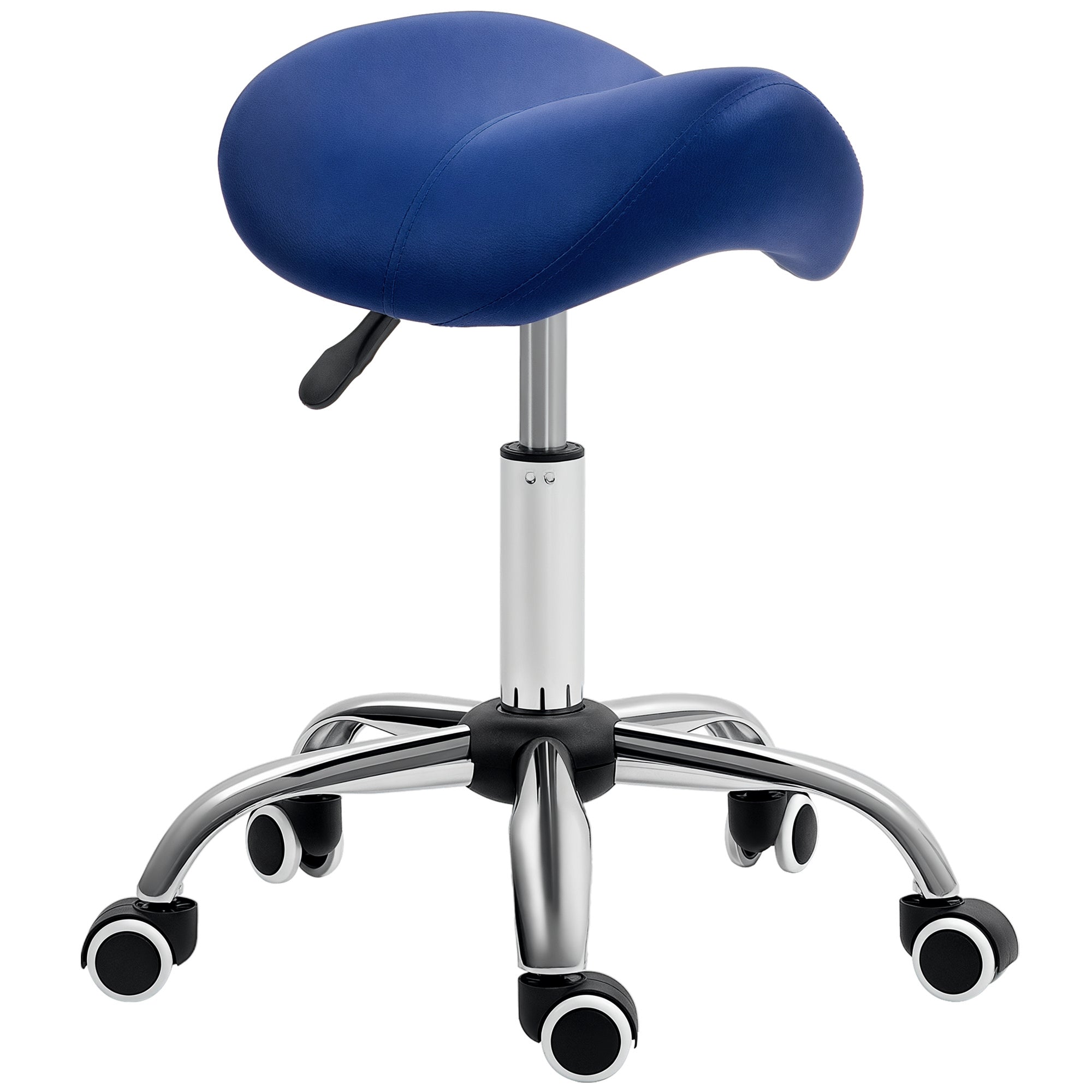 Saddle Stool - Blue HOMCOM