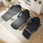 Portable Massage Table or Beauty Chair - Black HOMCOM