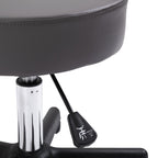 Beautician's Swivel Salon Chair - Grey HOMCOM