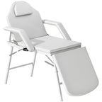 Portable Massage Table or Beauty Chair - White HOMCOM
