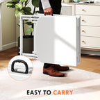 Portable Massage Table or Beauty Chair - White HOMCOM