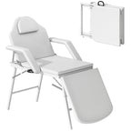 Portable Massage Table or Beauty Chair - White HOMCOM